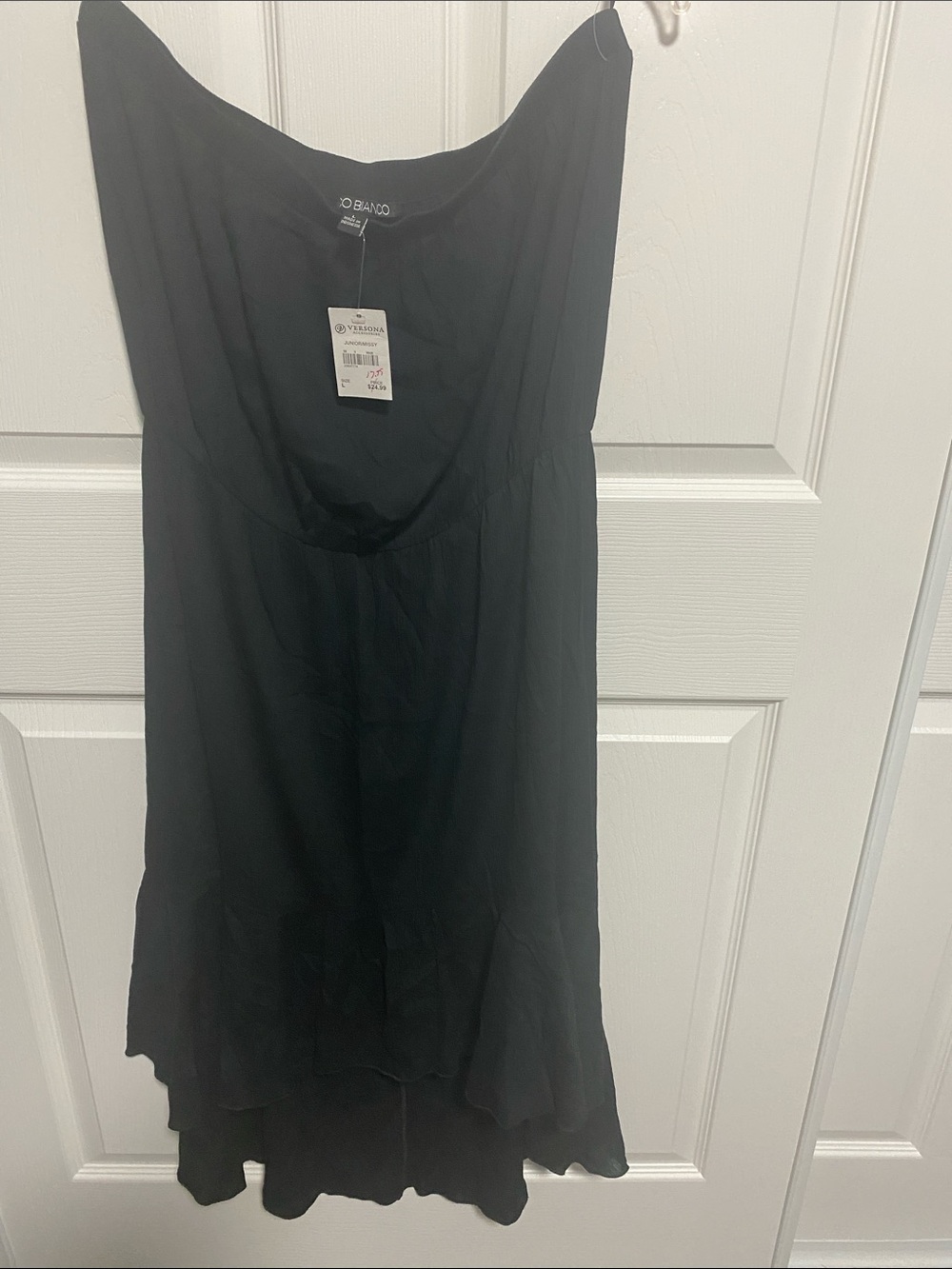 Coco Bianco Black Flowy Sleeveless Dress